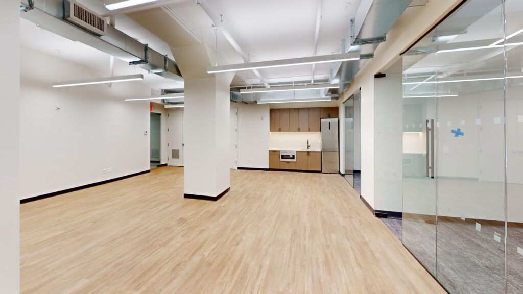 NYC commercial office space interior