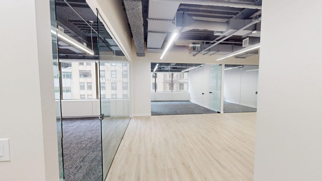 NYC commercial office space interior