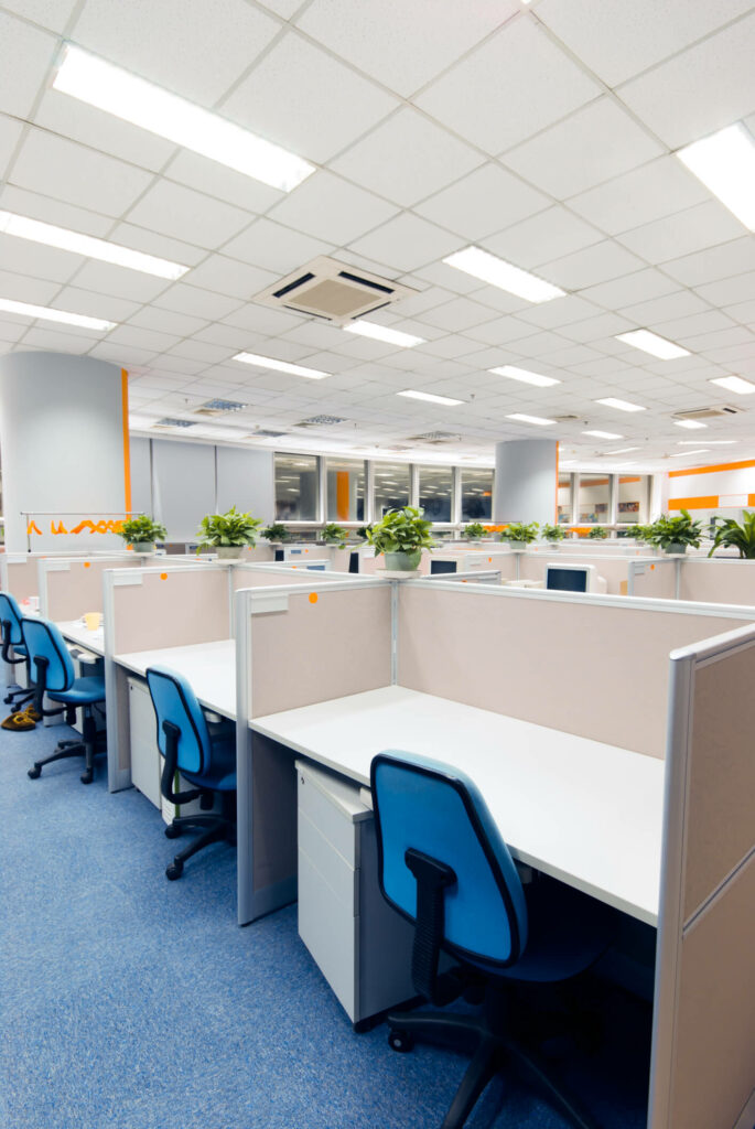 NYC commercial office space interior