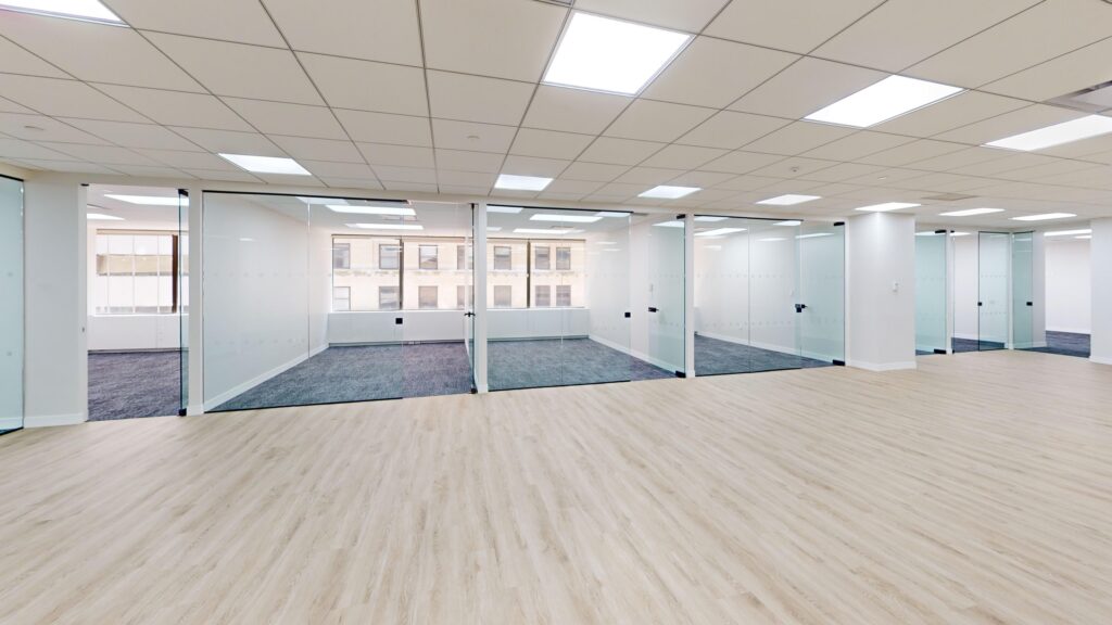 NYC commercial office space interior