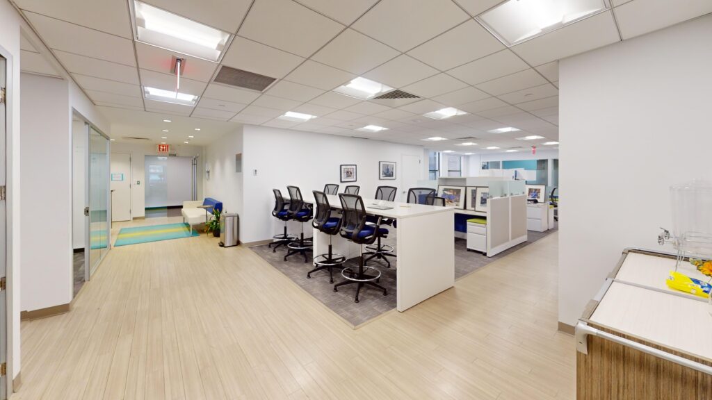 NYC commercial office space interior