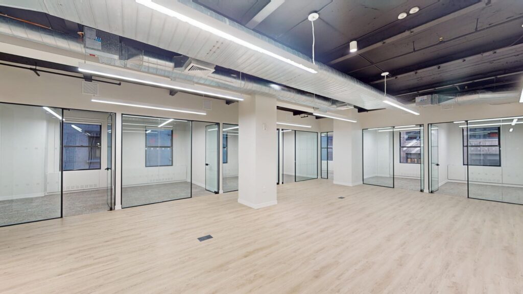 NYC commercial office space interior