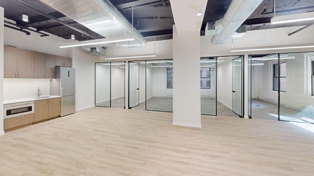NYC commercial office space interior