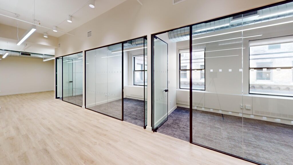 NYC commercial office space interior